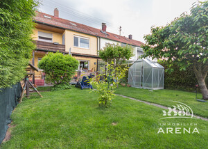 St.-Anton-Siedlung. Bezahlbar. Vermietet. Reihenmittelhaus mit Garten und 2 Stellplätzen.